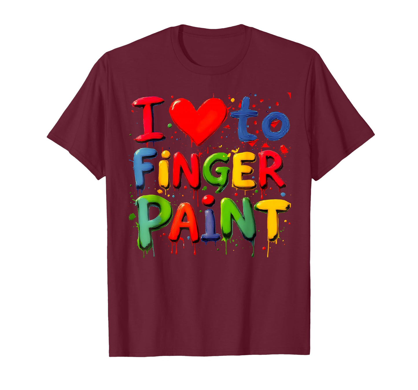 i love to finger paint couples i like to finger paint Women T-Shirt