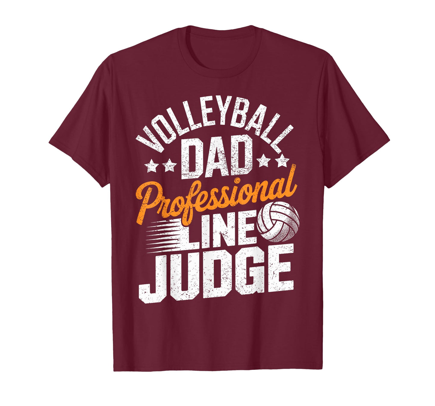 Funny Volleyball Dad Professional Line Judge Player Coach T-Shirt