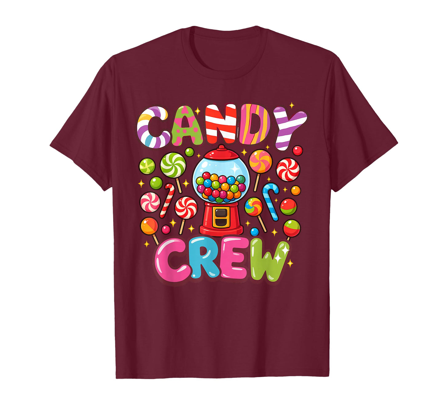 Candy Crew Candy Costume Women Candy Land Kids Sweetie T-Shirt