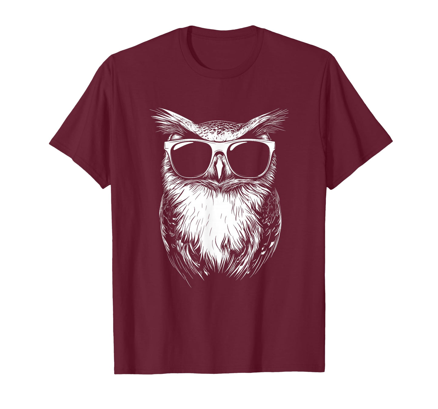 Owl Sunglasses Graphic T-Shirt