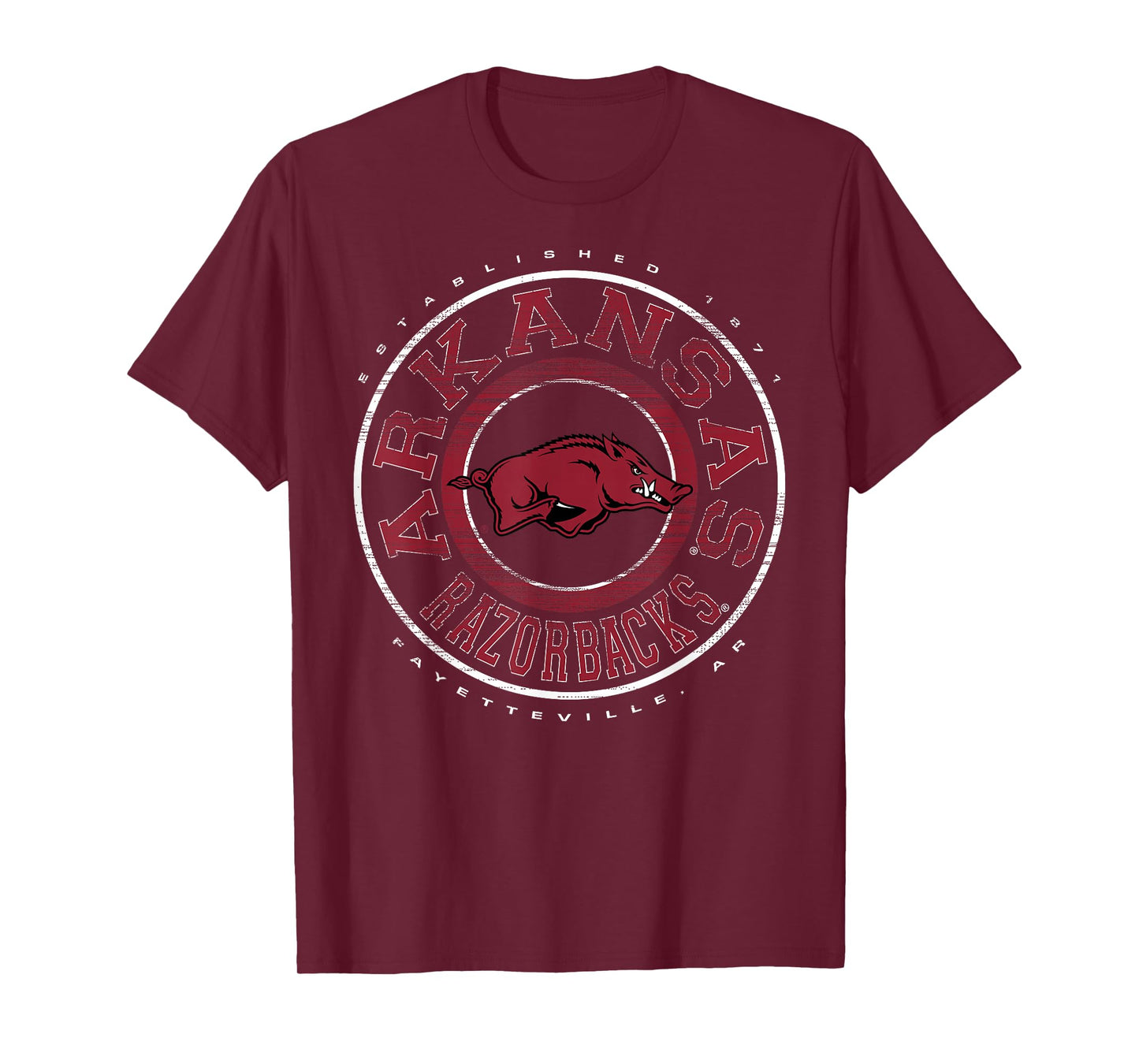 Arkansas Razorbacks Showtime Black Officially Licensed T-Shirt