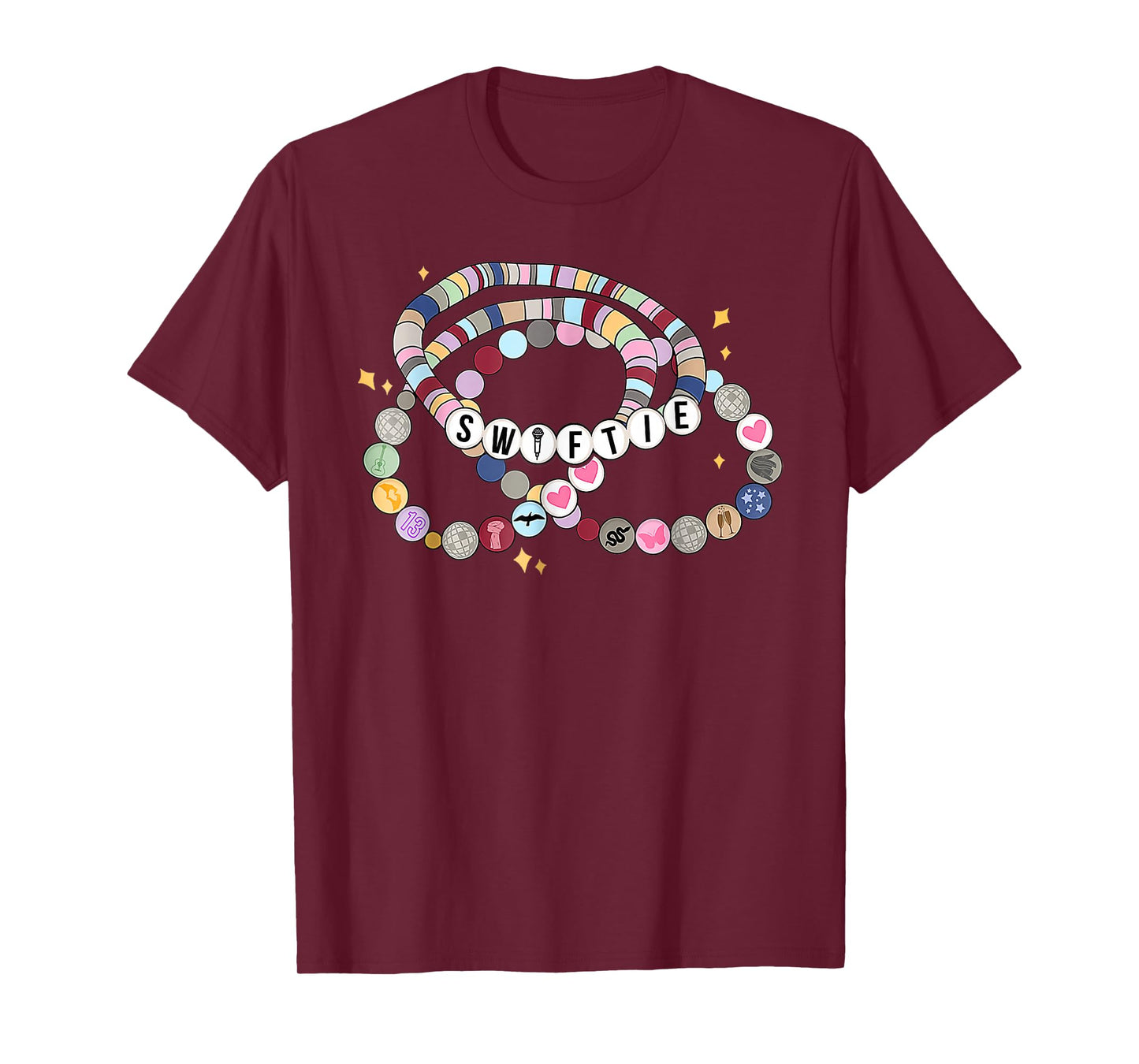 Retro Taylor First Name Personalized Friendship Bracelet T-Shirt