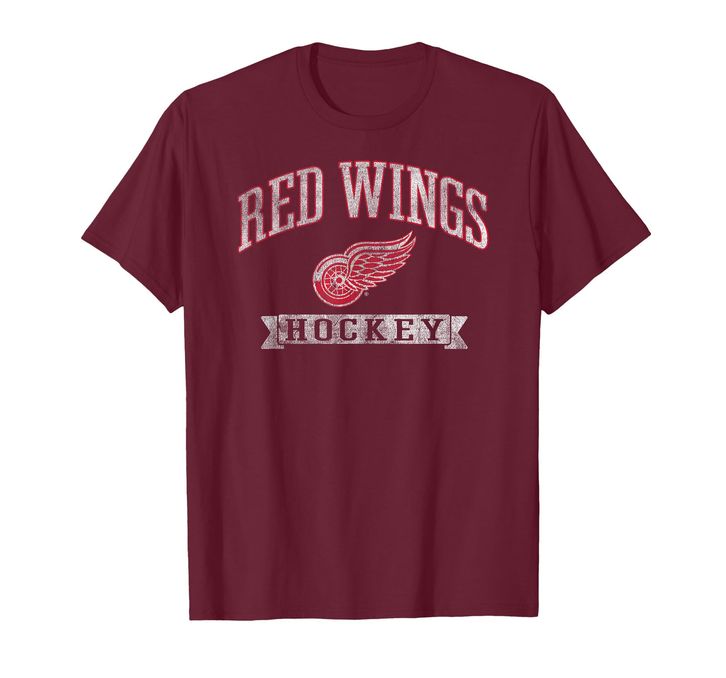 Detroit Red Wings Vintage Hockey Officially Licensed T-Shirt