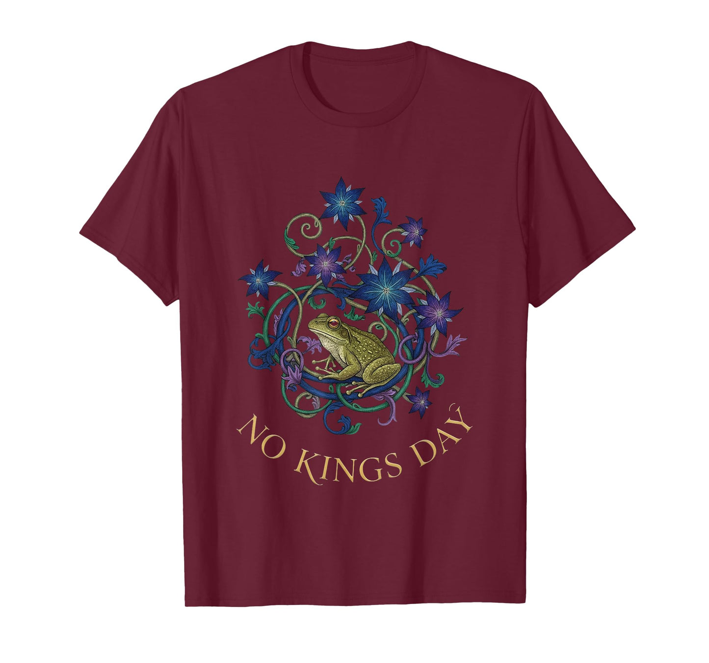 No Kings Day Portland Shirt Frog Protest T-Shirt