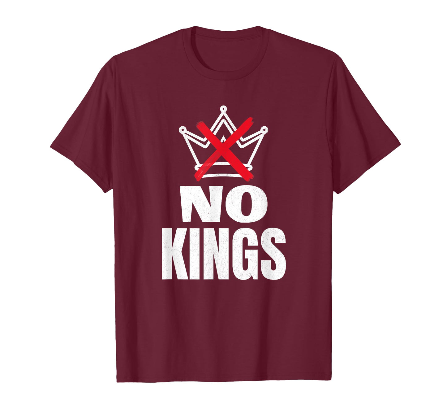 No Kings Protest Sign T-Shirt