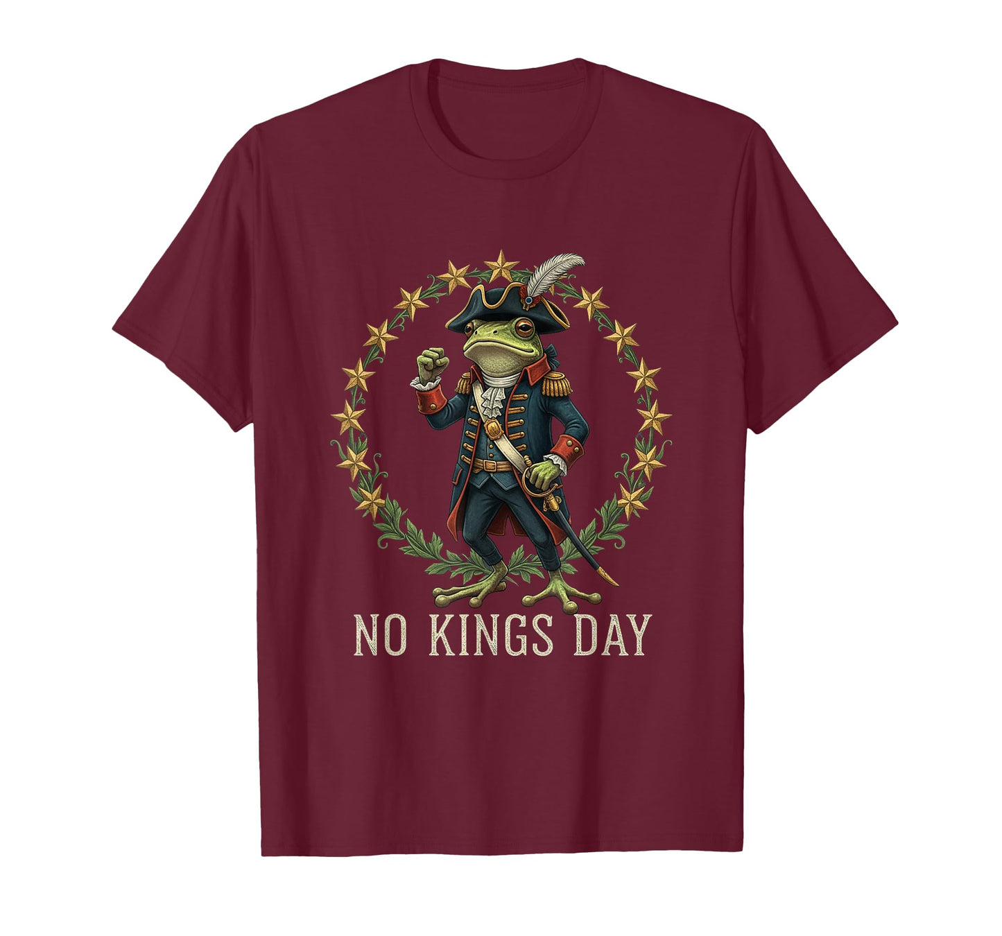 No Kings Day Portland Shirt Frog Protest T-Shirt