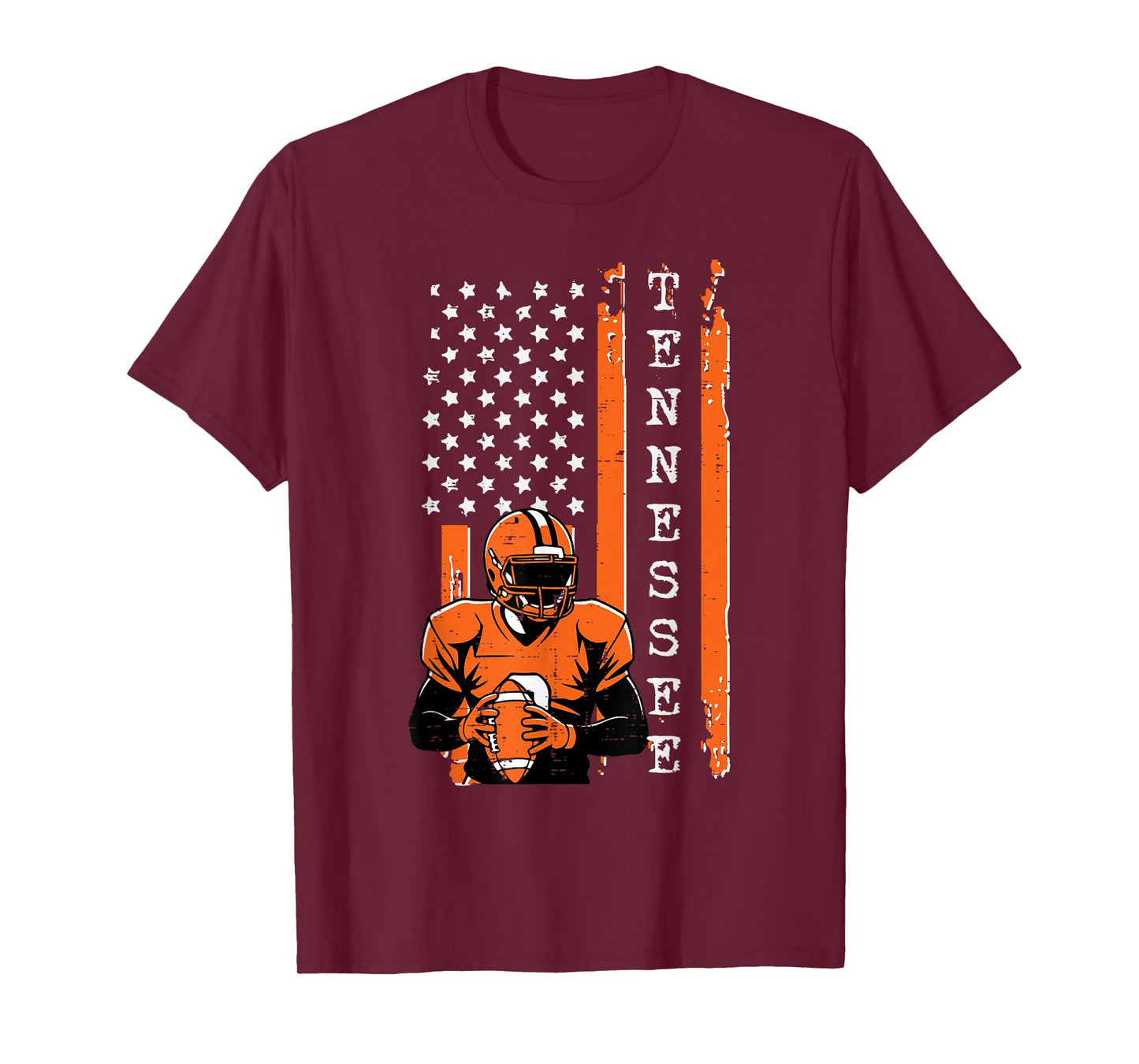 Tennessee US Flag Men Kids Boys Women Girls Youth Teen T-Shirt
