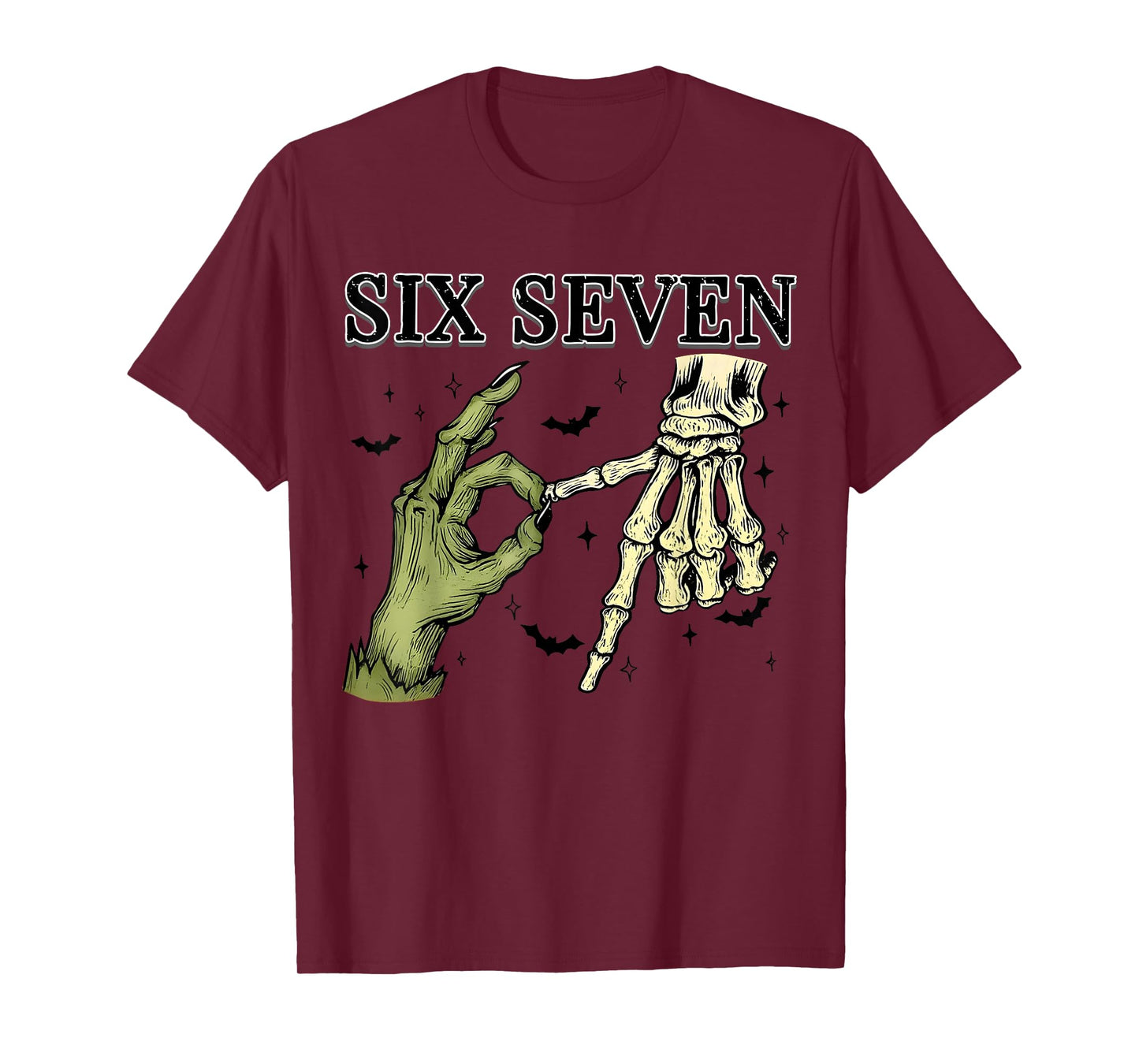Vintage Six Seven Meme Retro Gift for Men Women Kid Boy Girl T-Shirt