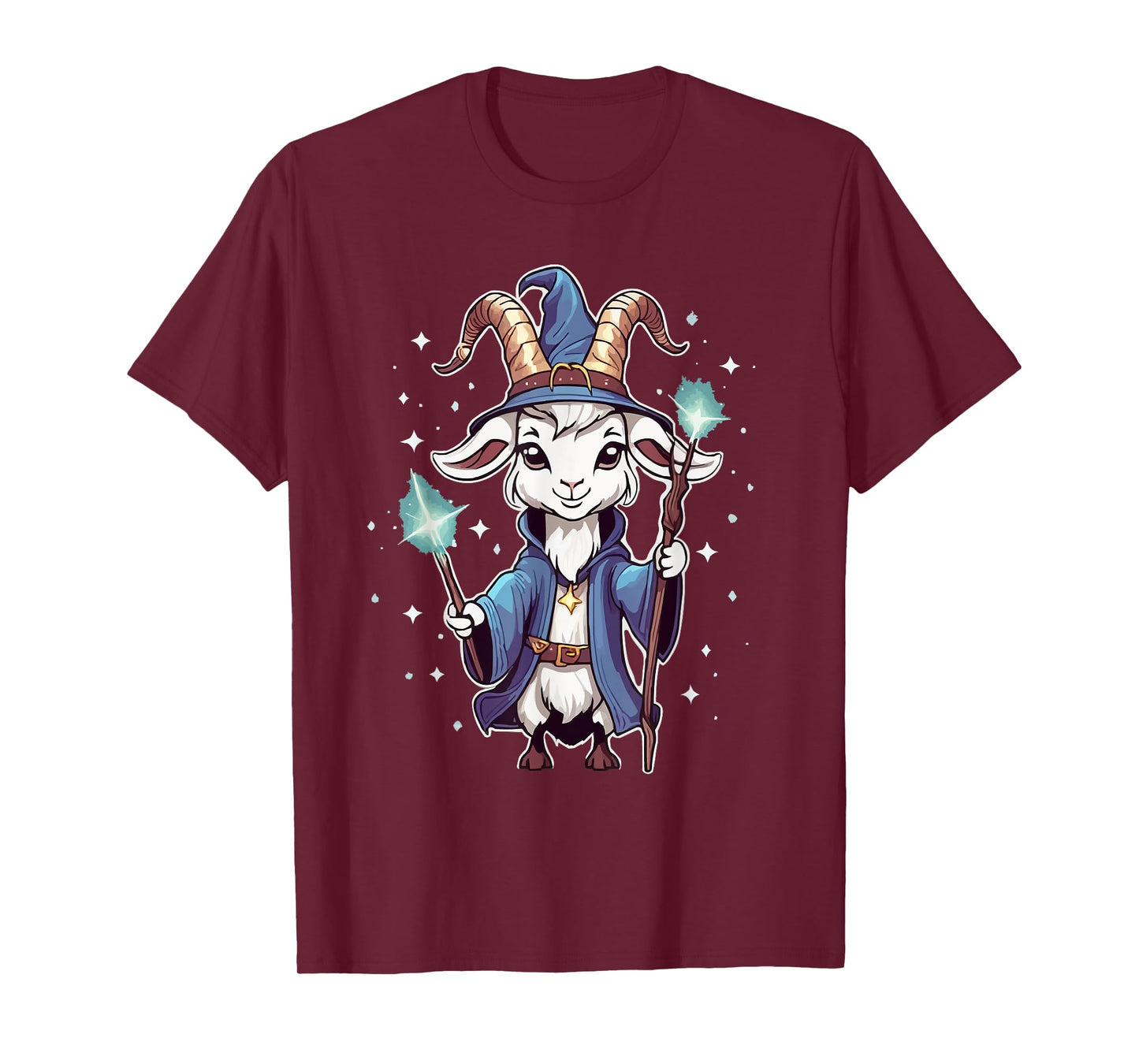 Mystic Magic Wizard Goat Games T-Shirt