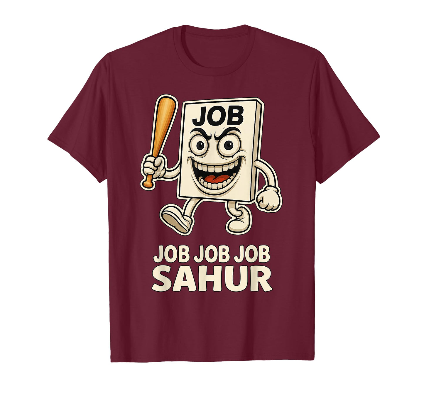 Job Job Job Sahur - Funny Sahur Brain Rot Kids Gaming Meme T-Shirt