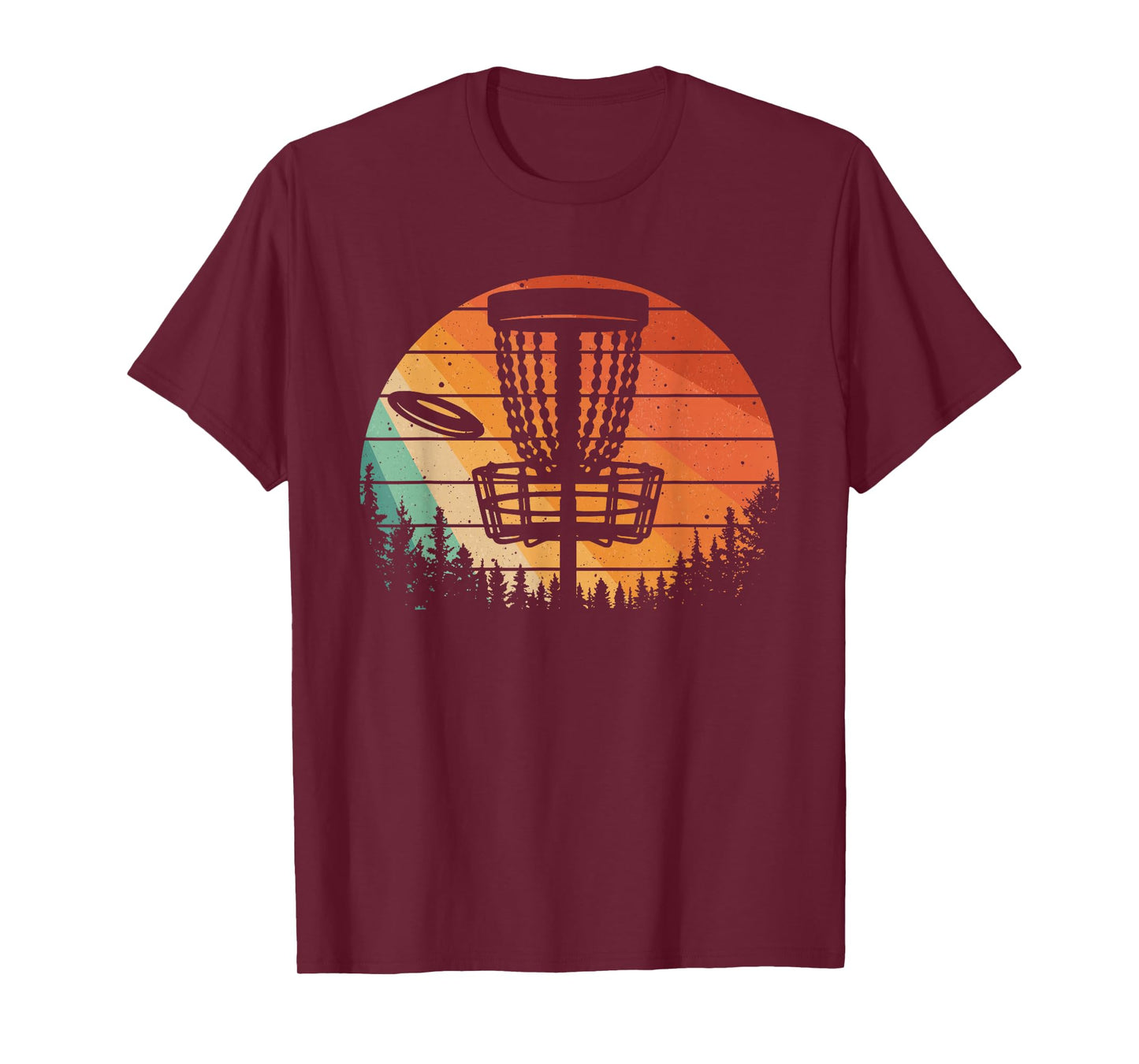 Funny Disc Golf Art For Men Women Kids Disc Golfer Disc Golf T-Shirt