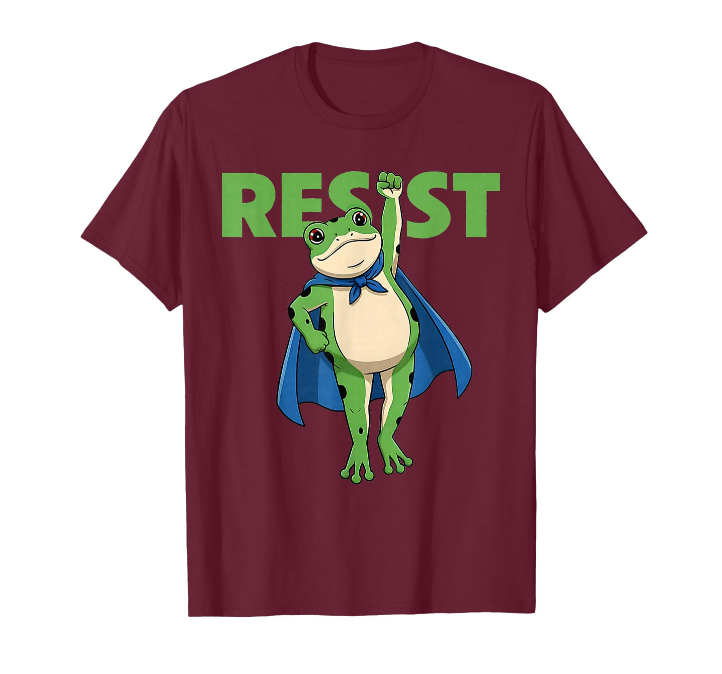 Retro Vintage Portland Frog Protest Funny Frog Resist 2025 T-Shirt
