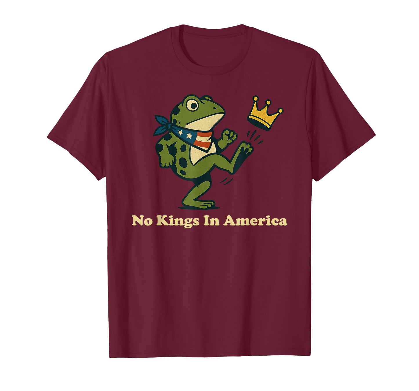 Nope No Kings in America We The People Portland Frog Protest T-Shirt