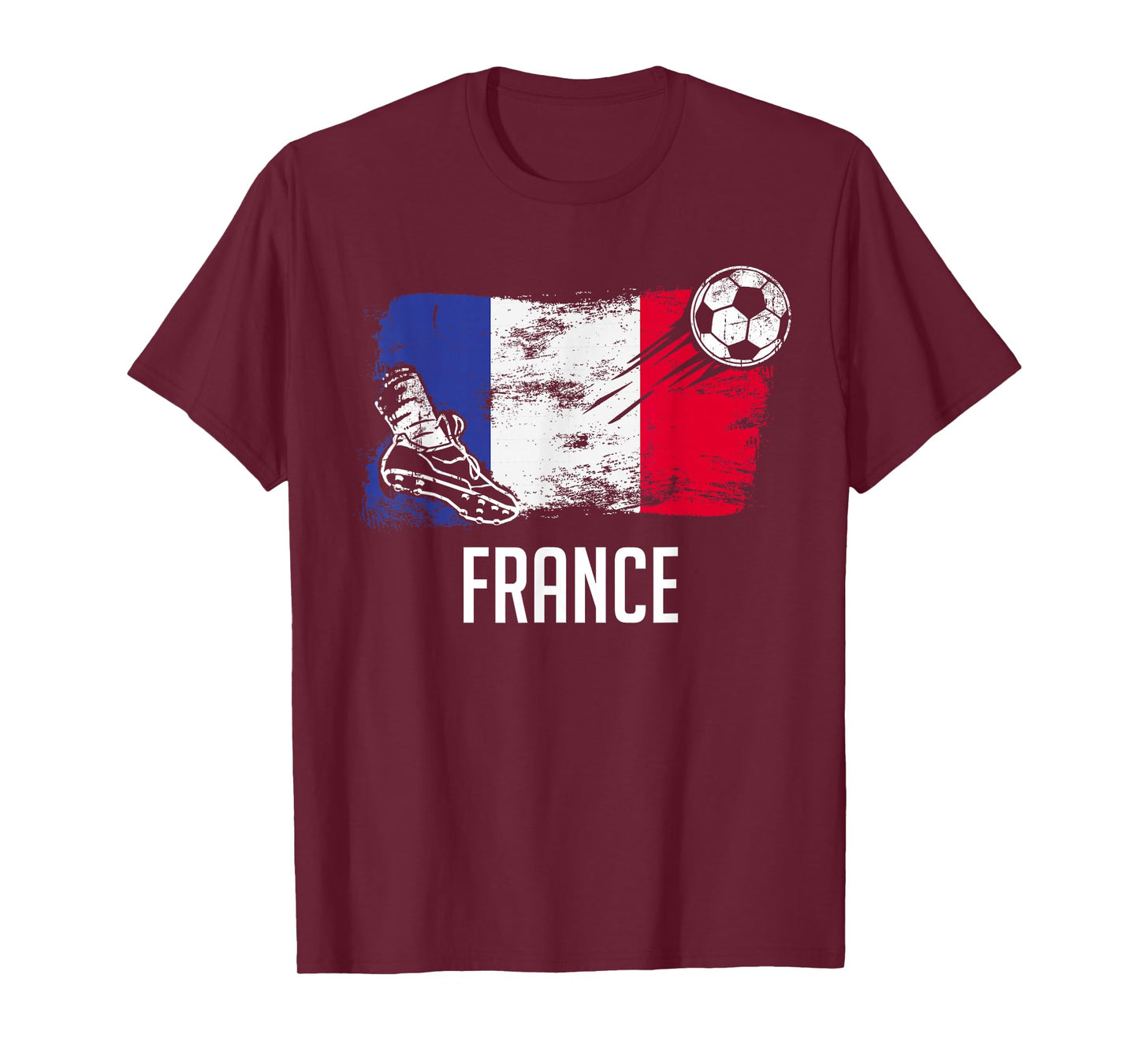 France Flag Jersey French Soccer Team French T-Shirt