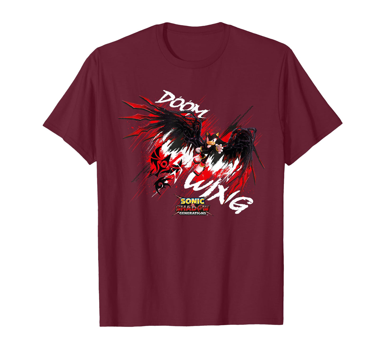 Sonic the Hedgehog, Sonic X Shadow Generations - Doom Wing T-Shirt