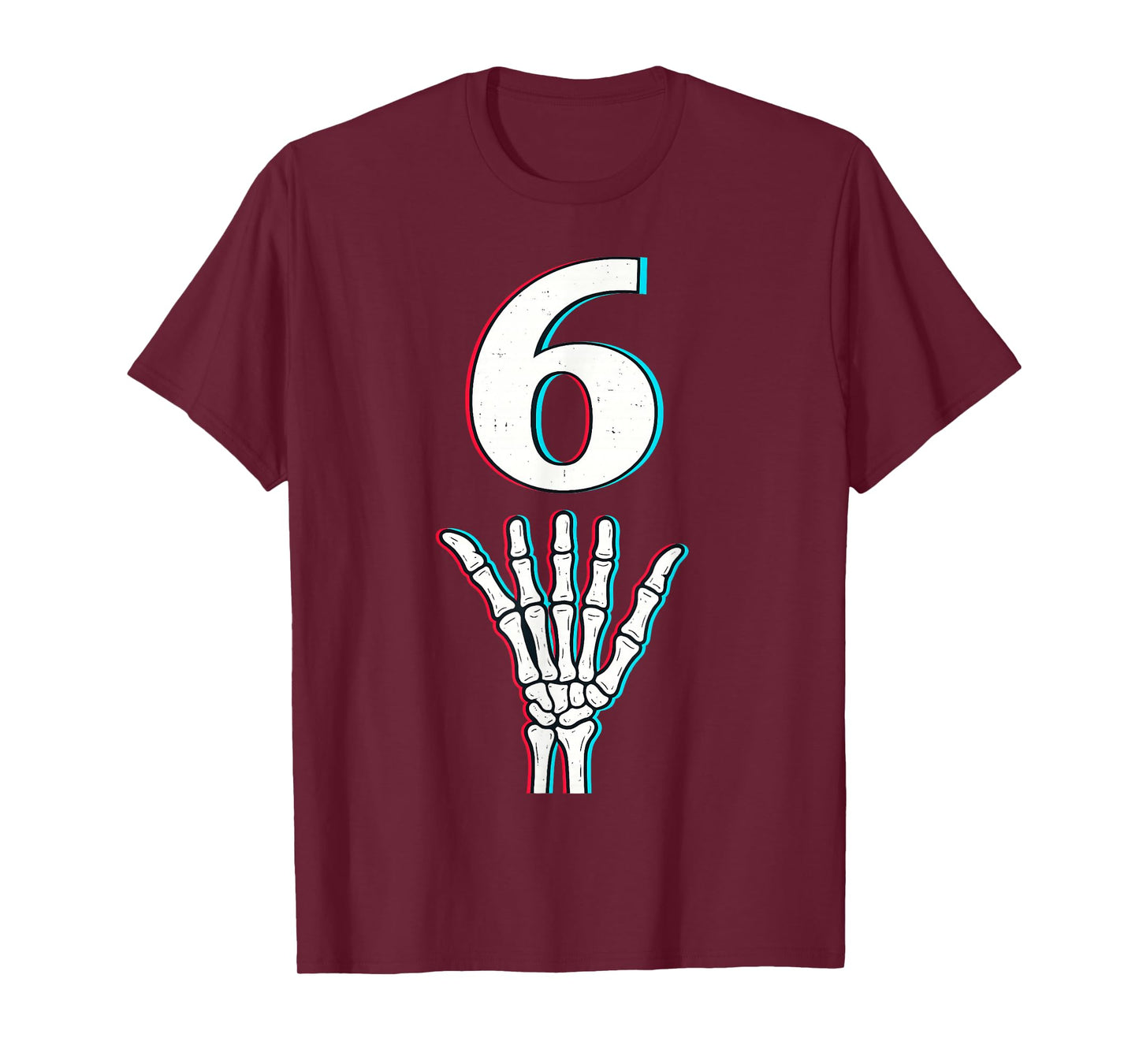 Number 6 Matching 67 Meme Halloween Costume Men Women Kids T-Shirt