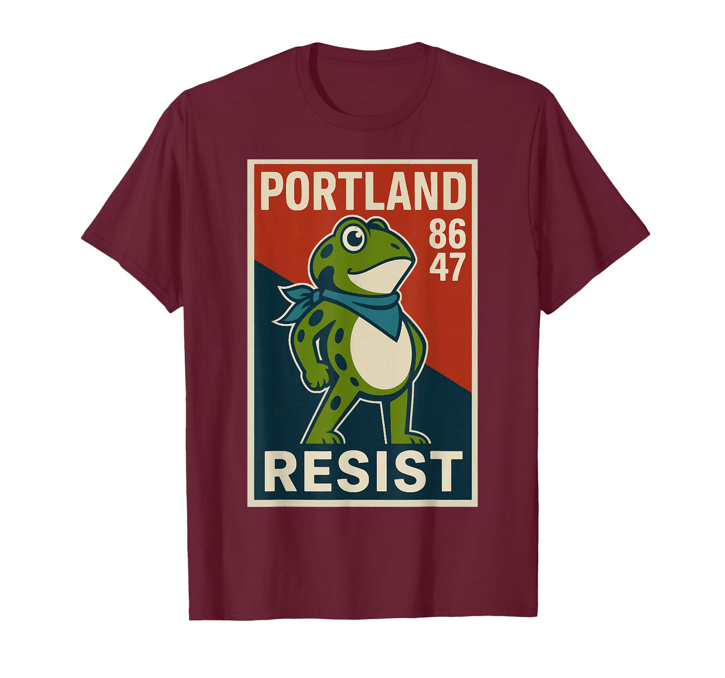 Portland Frog Protest for Men and Women T-Shirt