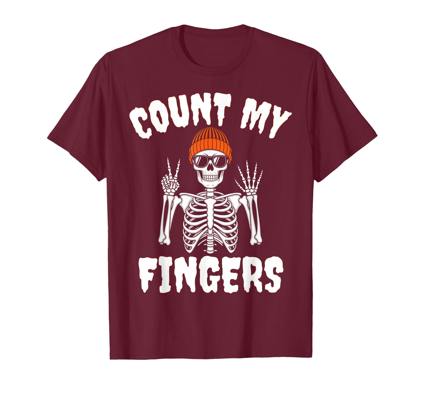 67 Halloween Skeleton Funny Brainrot Meme Kids Six Seven T-Shirt