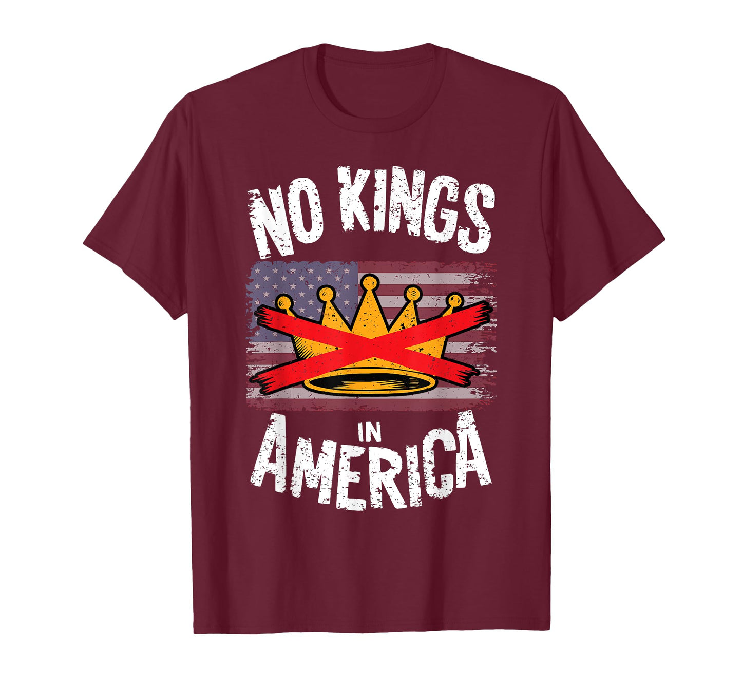 No Kings In America Protest T-Shirt