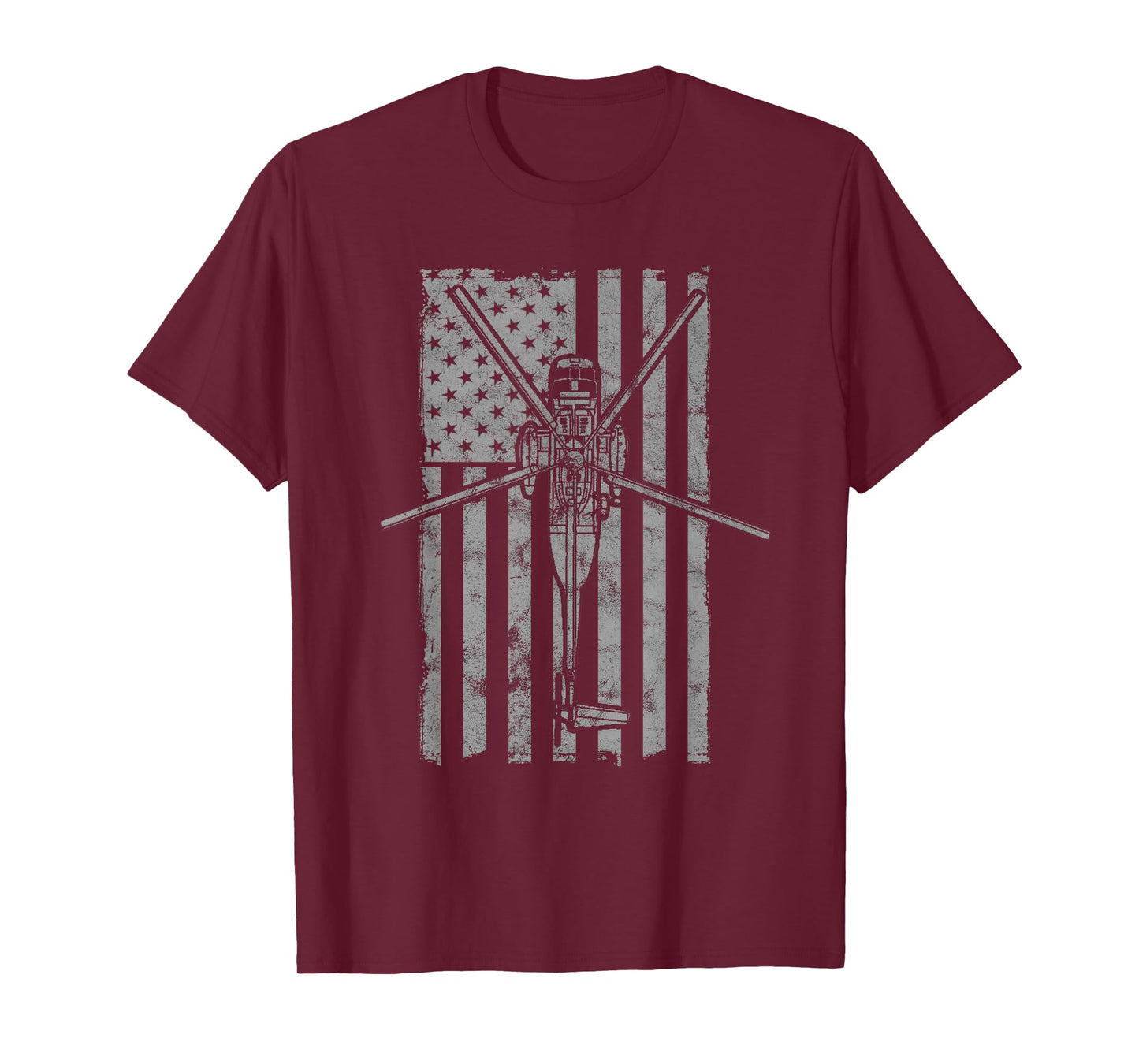 SH-3 Sea King Military Helicopter Vintage Flag T-Shirt T-Shirt