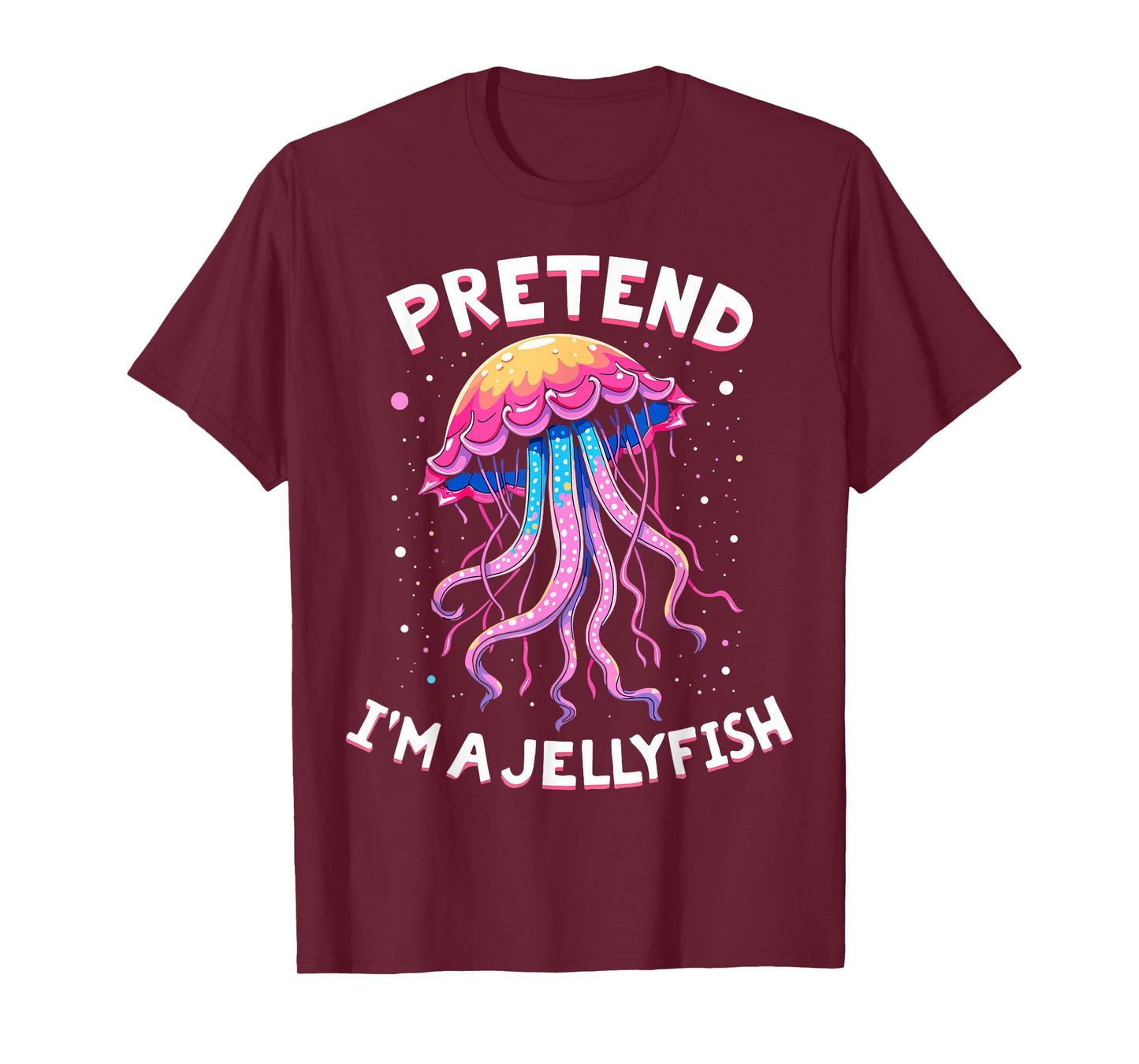 Pretend I'm A Jellyfish Ocean-Themed Costume T-Shirt