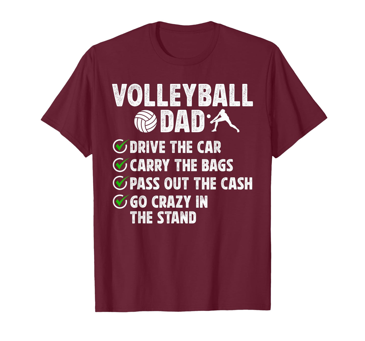 Volleyball Dad Volleyball Player Dad Volleyball Father T-Shirt