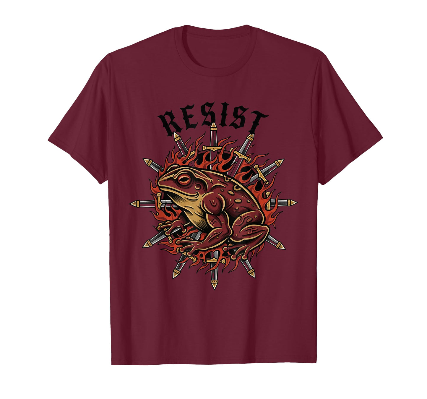 Portland Frog Protest Shirt Vintage Portland Frog Protest T-Shirt
