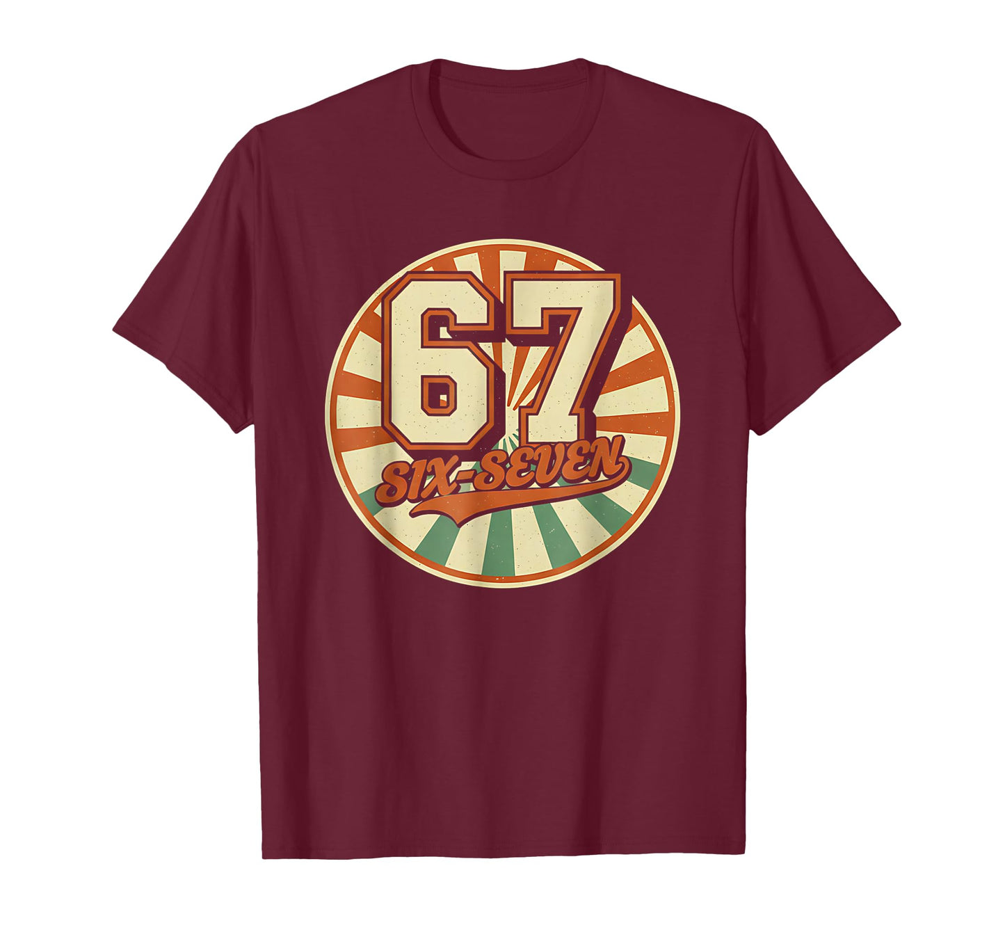 Six Seven 6 7 Meme Funny T-Shirt