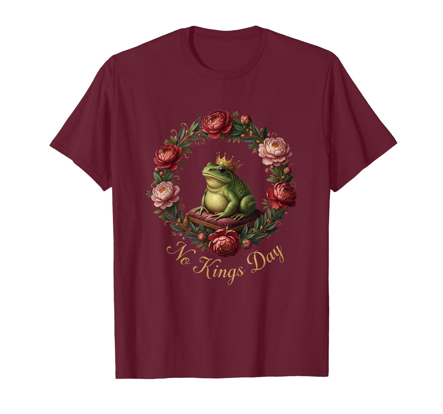 No Kings Day Portland Shirt Frog Protest T-Shirt