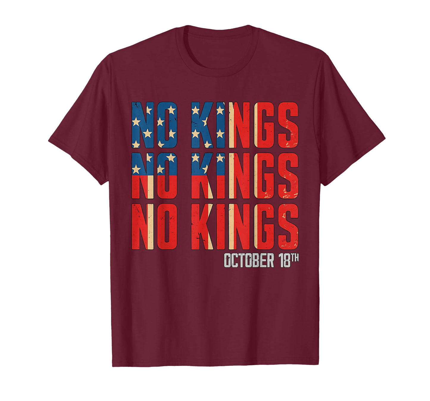 No Kings October 18 Shirt Men Women Kids No Kings 2025 T-Shirt