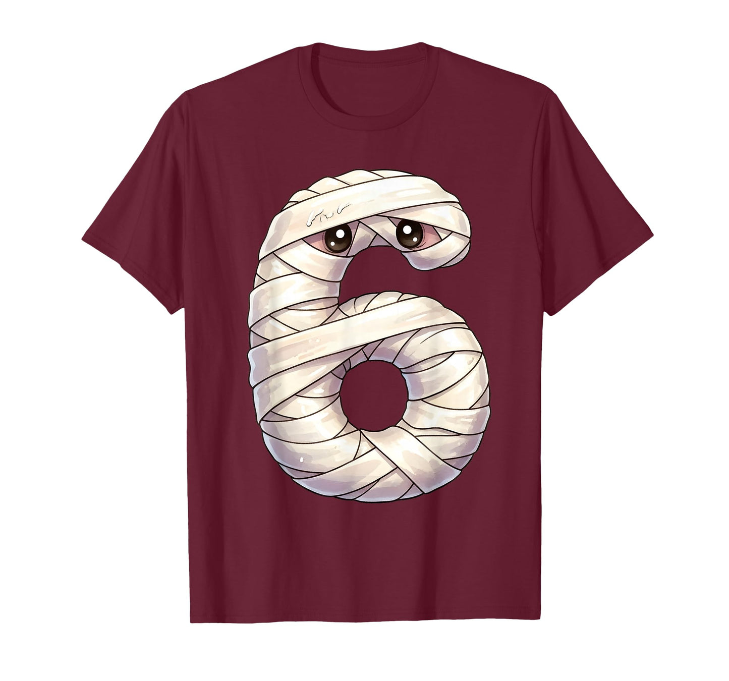 Fun Six Seven 6 7 Meme Design Couples Halloween Mummy T-Shirt