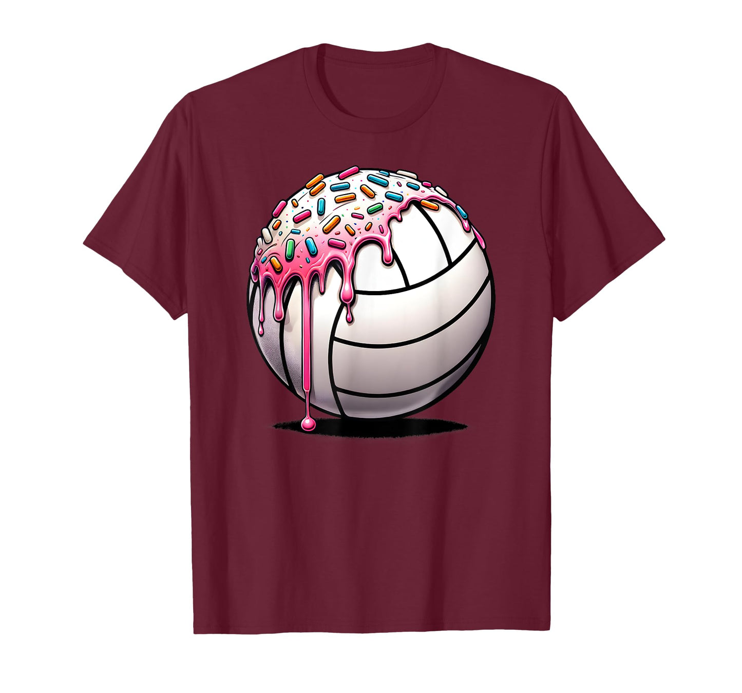 Cool Sport Volleyball Drip With Sprinkles Drip Boys Girls T-Shirt