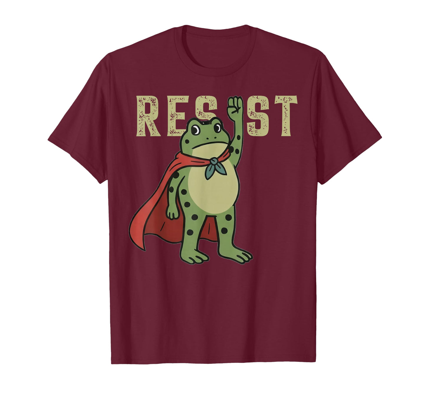 Resist Frog Portland Frog Protest for Men Women T-Shirt