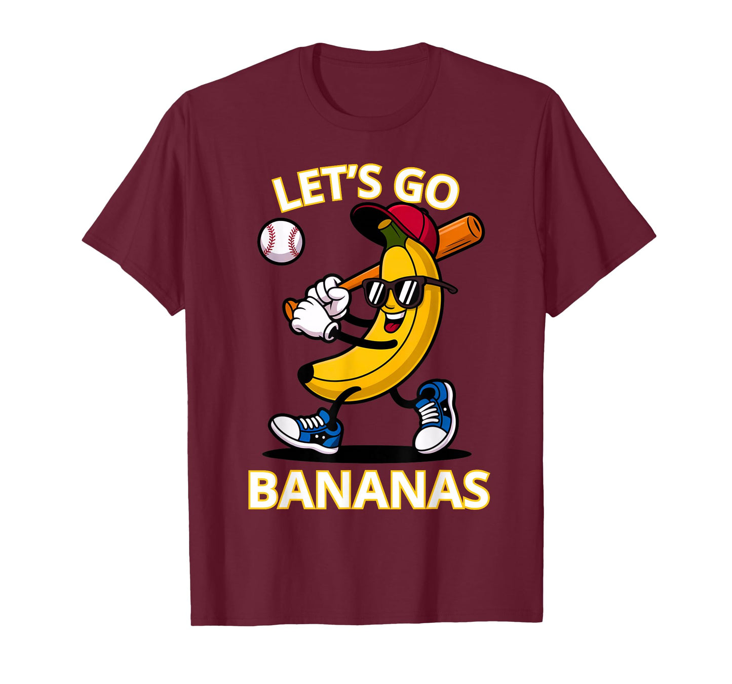 Let's Go Bananas Funny Banana T-Shirt