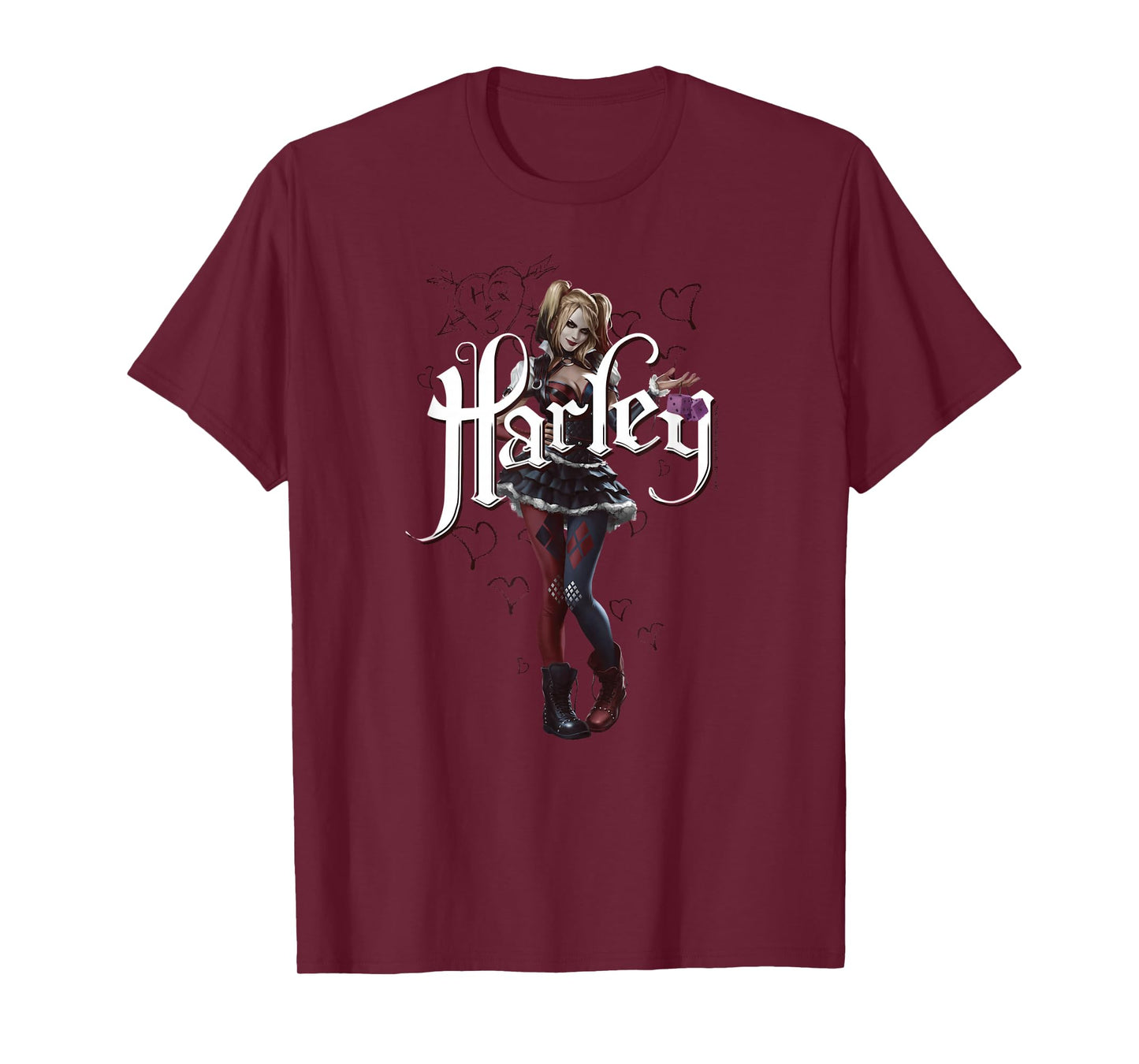 Batman: Arkham Knight Harley Quinn Lover Girl T-Shirt