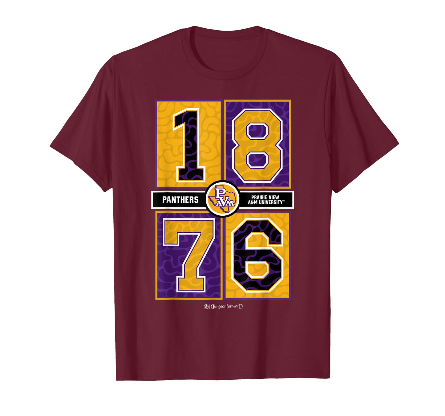 Prairie View A&M University - HBCU - Panthers Concrete Date T-Shirt