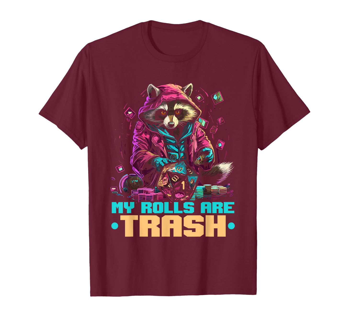 RPG Gaming Role Playing D20 Tabletop Games Funny RPG Gamer T-Shirt