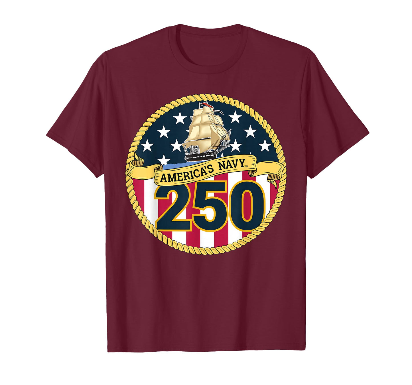 Official United States Navy 250th T-Shirt