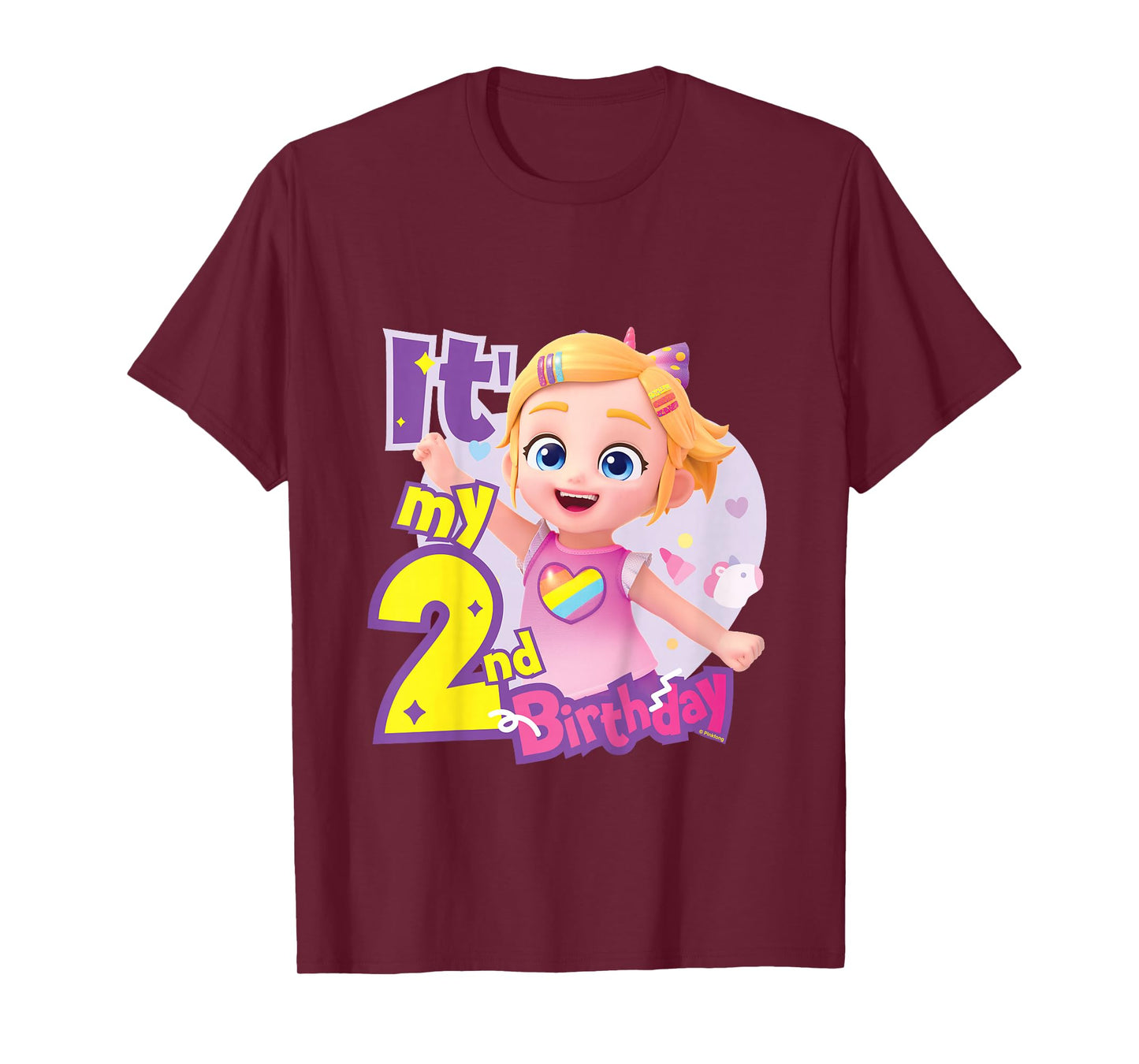 Bebefinn Bora It' My 2nd Birthday Girl Kids T-Shirt