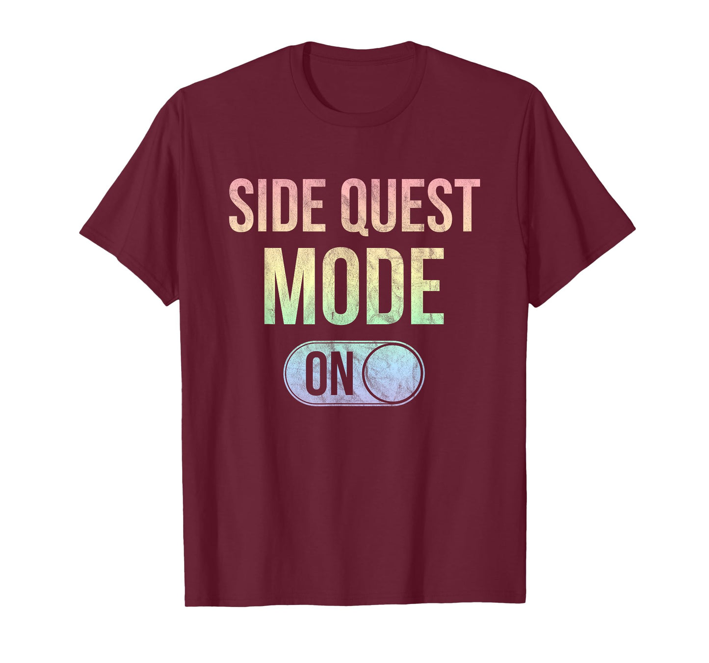 Side Quest Mode On - Funny Rave EDM Festival Gamer T-Shirt