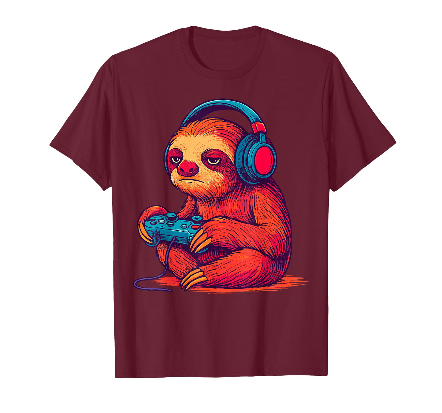 Gamer Sloth T-Shirt