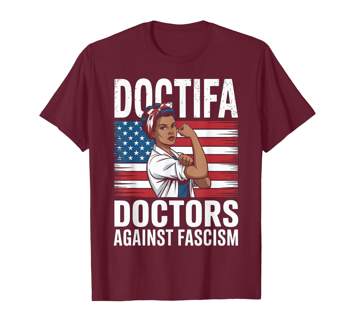Doctifa Black Women Doctors Against Fascism Resist No Kings T-Shirt