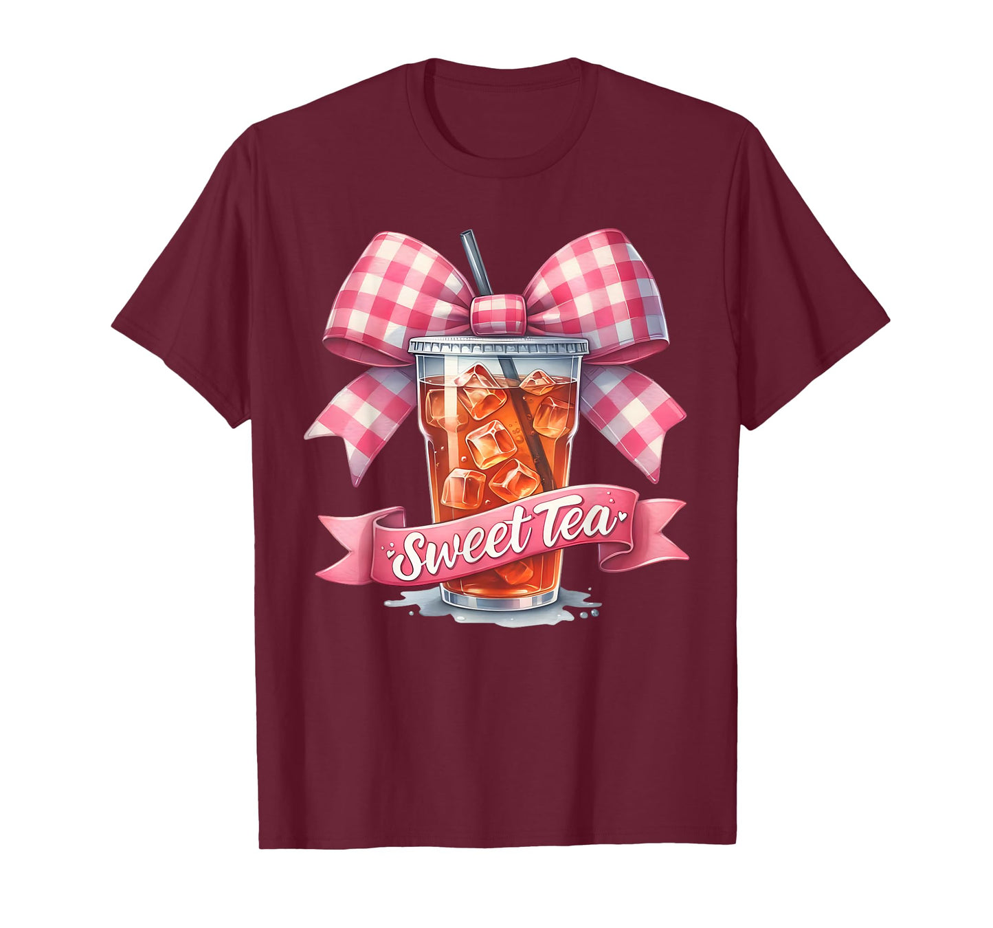 Sweet Tea Funny Bow Coquette T-Shirt