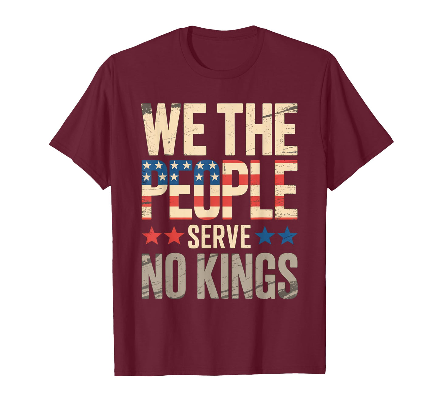 No Kings In America, Democracy, We The People T-Shirt