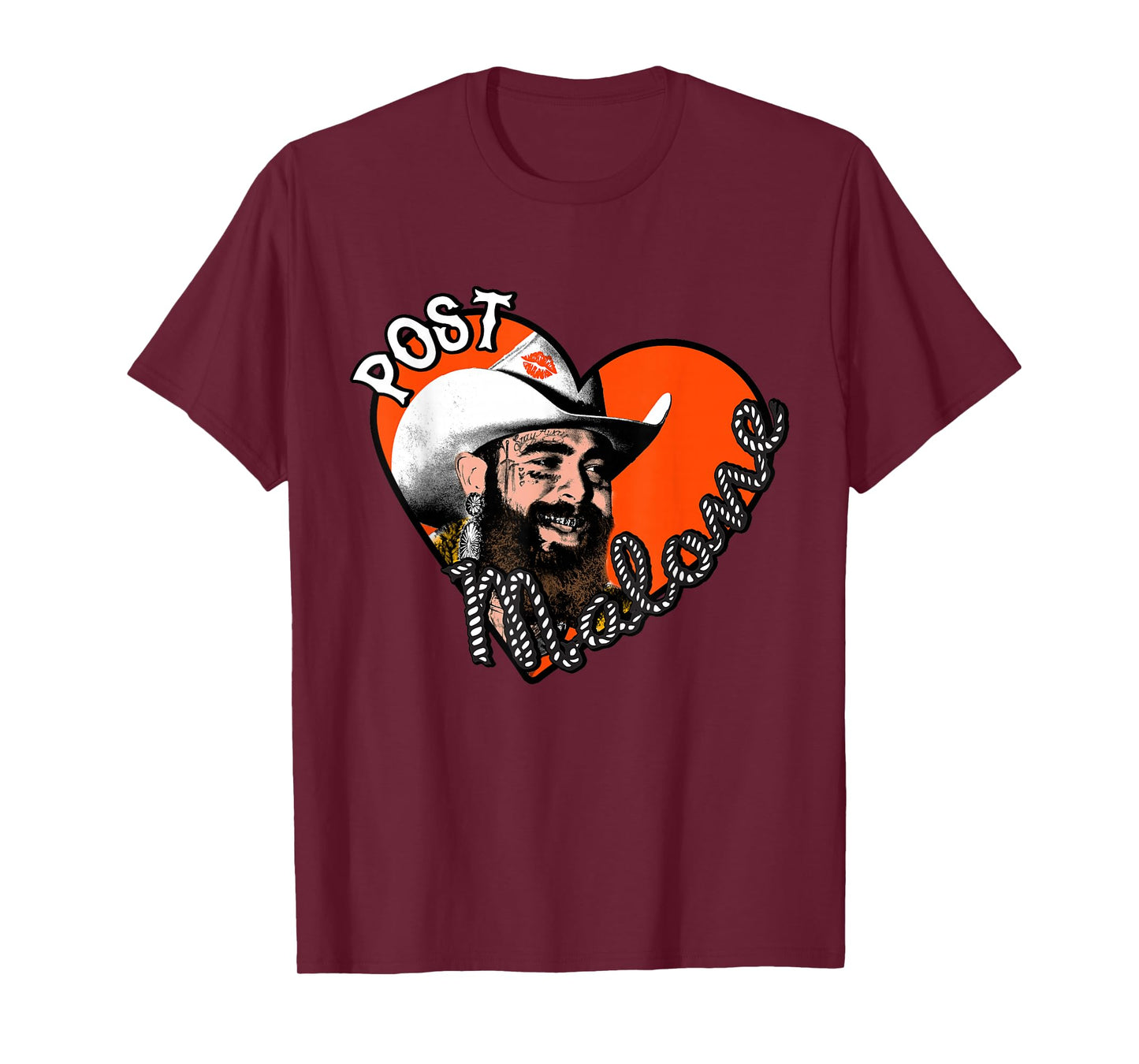 Official Post Malone Heart Photo T-Shirt
