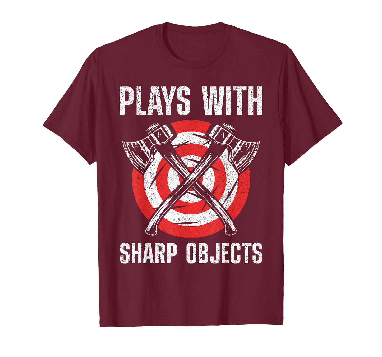 Funny Axe Throwing Art for Men Women Ax Thrower Axe Throwing T-Shirt