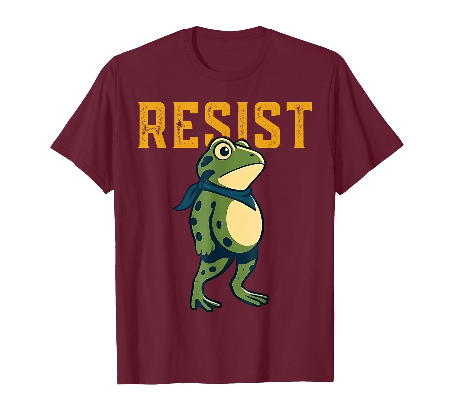 Portland Frog Resist Funny Protest No Kings Abolish Ice T-Shirt