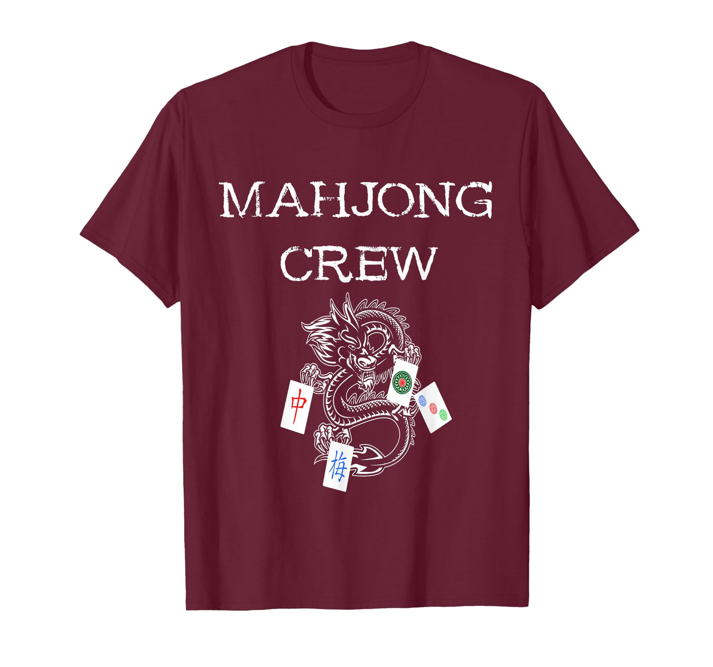 Mahjong Crew Mah Jongg Squad Team Chinese Game Set Group T-Shirt