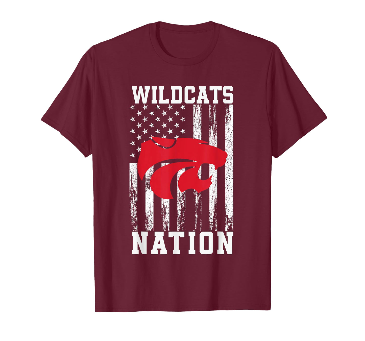 Splendora Wildcats Logo Nation HS T-Shirt