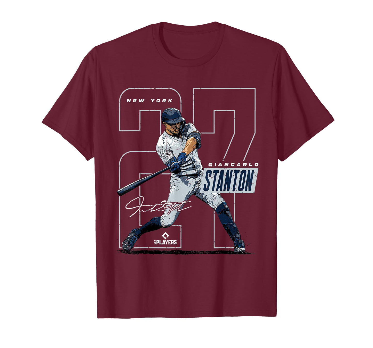 Giancarlo Stanton | New York Y Baseball Players| MLBGST204M T-Shirt